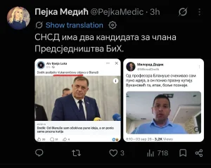 Medićeva u lovu na Vukanovića : dok smećari na dva portala i drži časove o roditeljstvu ipak stigne da se bavi i "visokom politikom" (FOTO)
